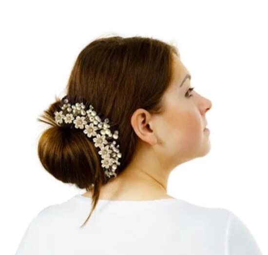 CPI Artificial Pearl Hair Pins for Women - Elegant Hair Bun Accessories for Bridal, Wedding, Anniversary & Party | Perfect for Updos, Prom, Special Occasions