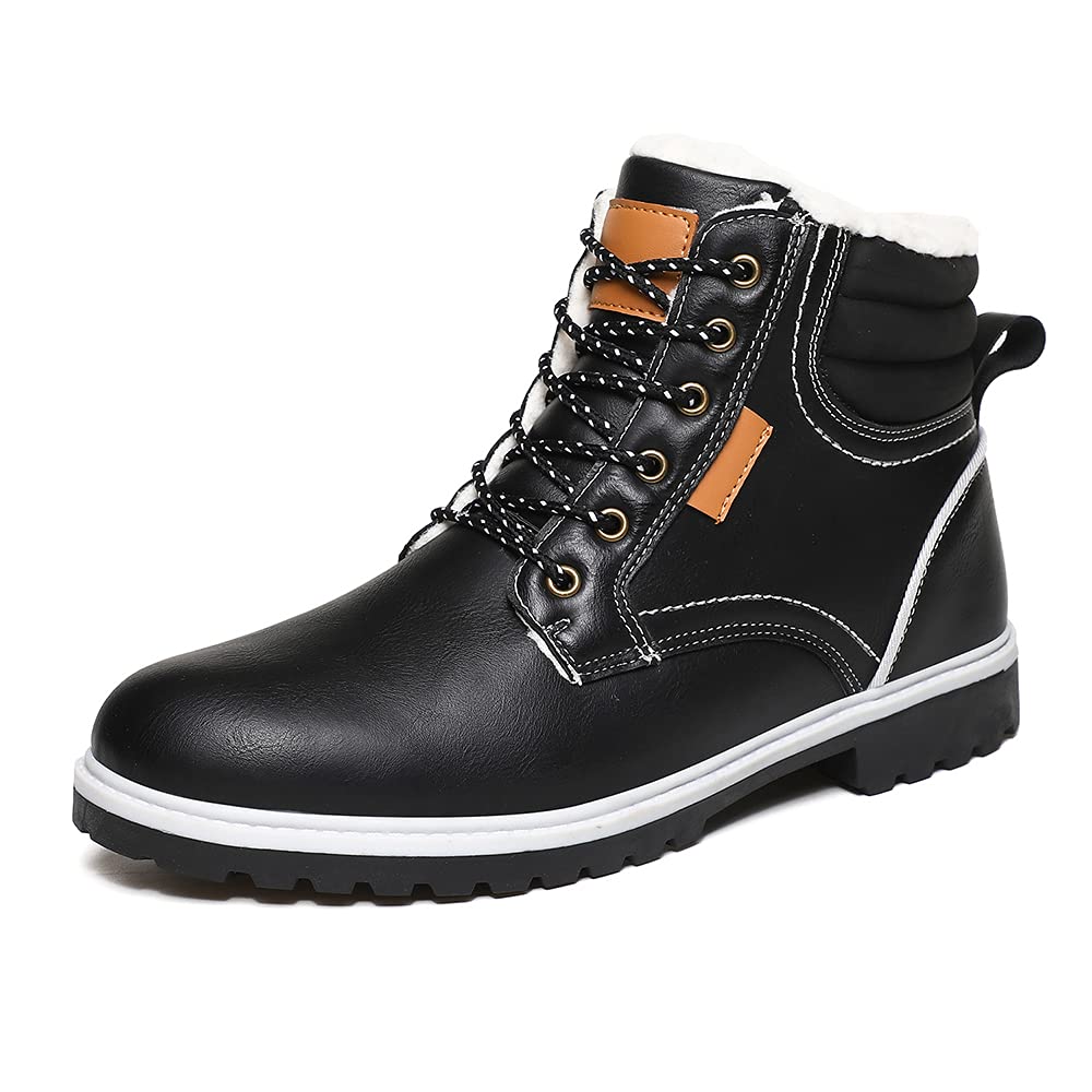 Lightweight Winter Hiking Boots for Men & Women - Warm Ankle Snow Shoes with Fur Lining, Non-Slip Outdoor Sneakers for Camping, Backpacking, Hunting & Ski Work | Perfect for Cold Weather Adventures & Snowy Terrains