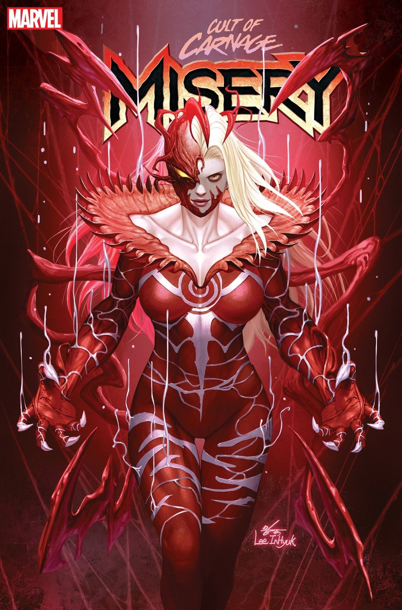 Cult Of Carnage: Misery #1 - Exclusive Inhyuk Lee Variant Cover | Marvel Comics | Collectible Comic Book for Fans & Collectors | Perfect for Displays, Gifts & Comic Book Collections