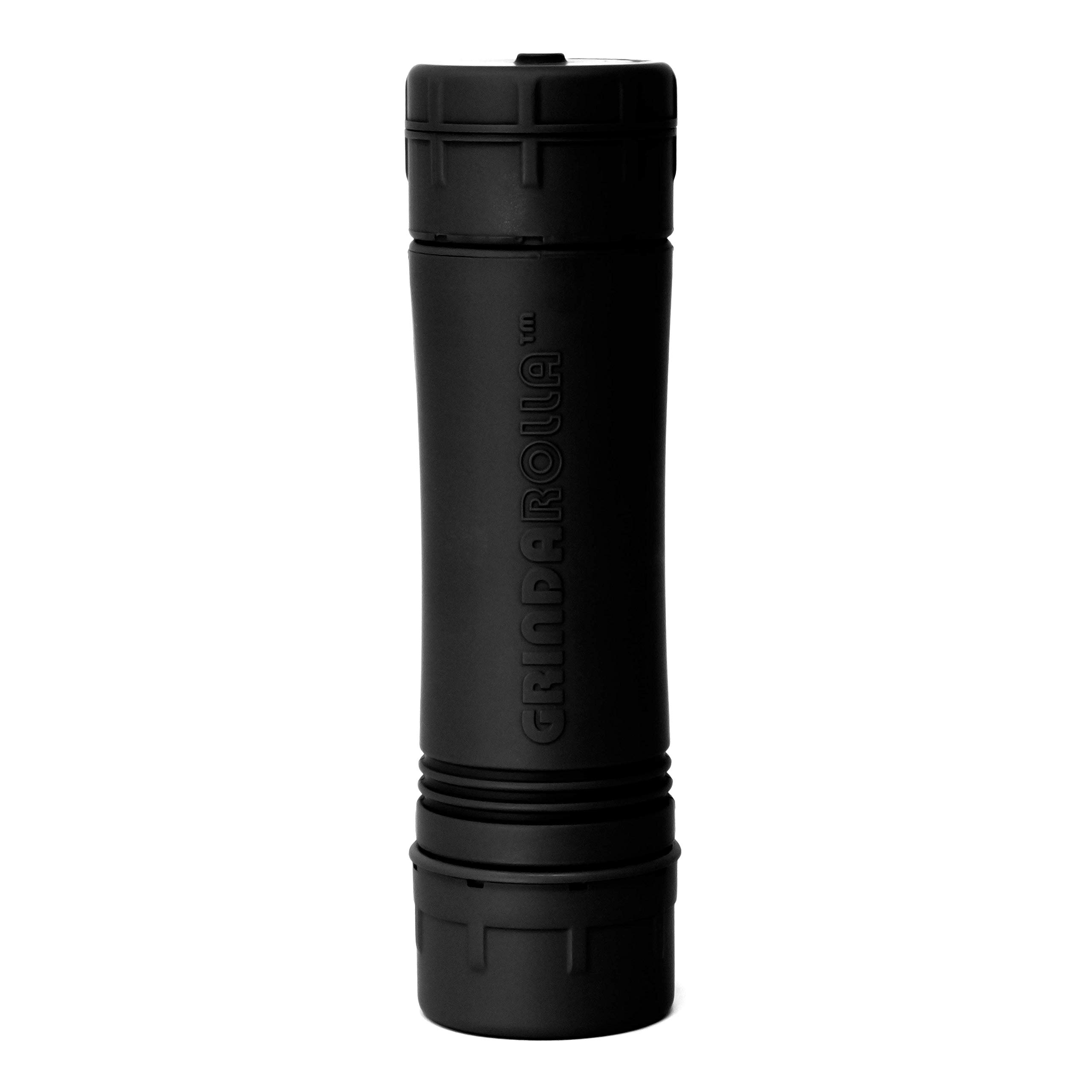Premium Grindarolla Cone Loading Grinder - Matte Black | Fast & Easy Pre-Rolled Cone Packing | Durable Herb Grinder for Quick Loading | Perfect for Travel, Camping & Home Use
