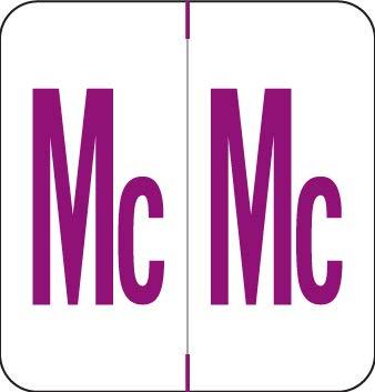 Letter Mc