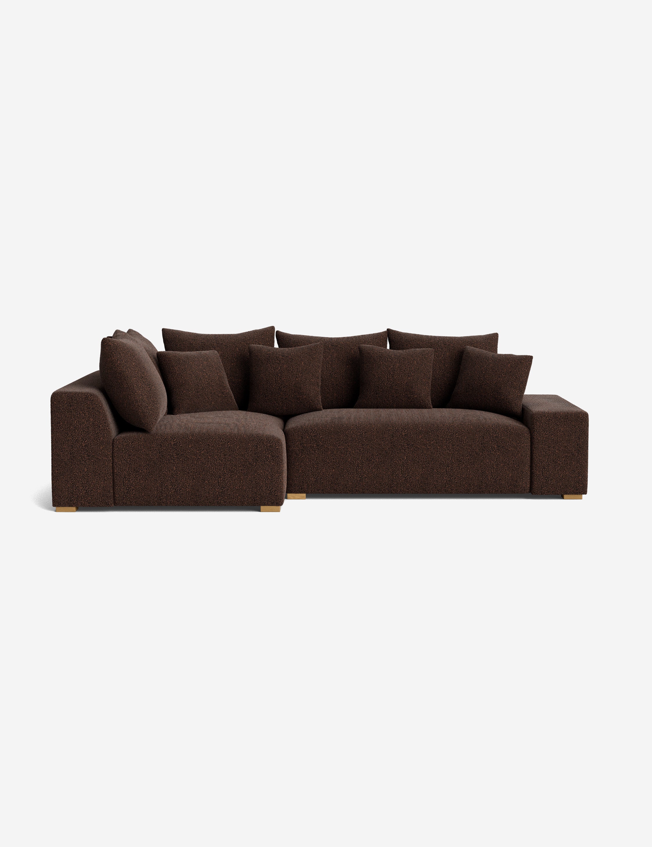 Brown Basket Boucle