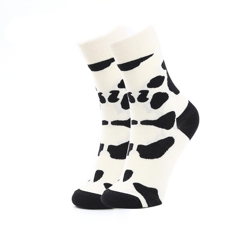 Trendy Geometric Animal Print Socks for Men & Women - Fashionable Tube Socks with Floral & Creative Patterns - Perfect for Casual Wear, Gifts & Everyday Outfits
