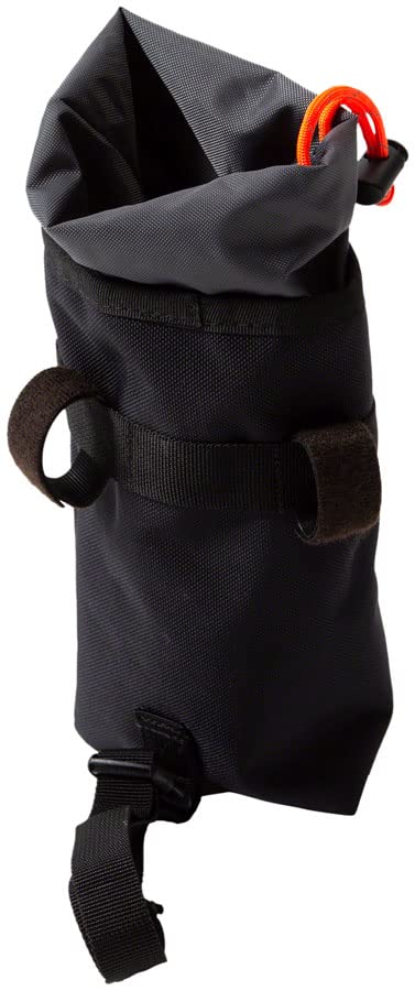 Restrap Waterproof Stem Bag - Bicycle Bottle Holder & Storage Accessory for Cycling, Hiking & Commuting - Unisex Adult Bike Gear (Black)