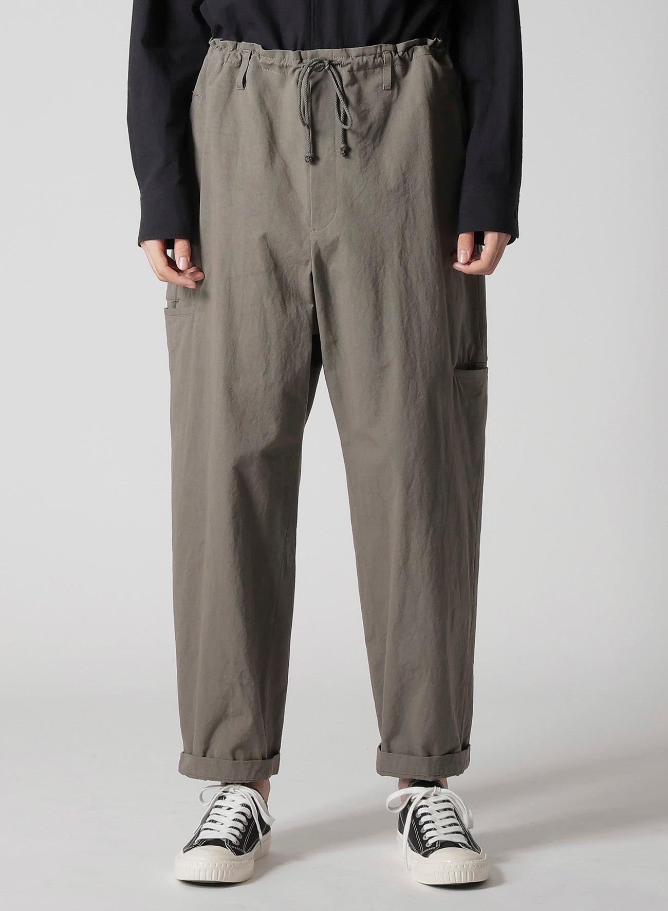 Breathable Cotton Poplin Pants with Dual Side Pockets - Comfortable Casual Wear for Men & Women | Perfect for Office, Travel & Outdoor Activities