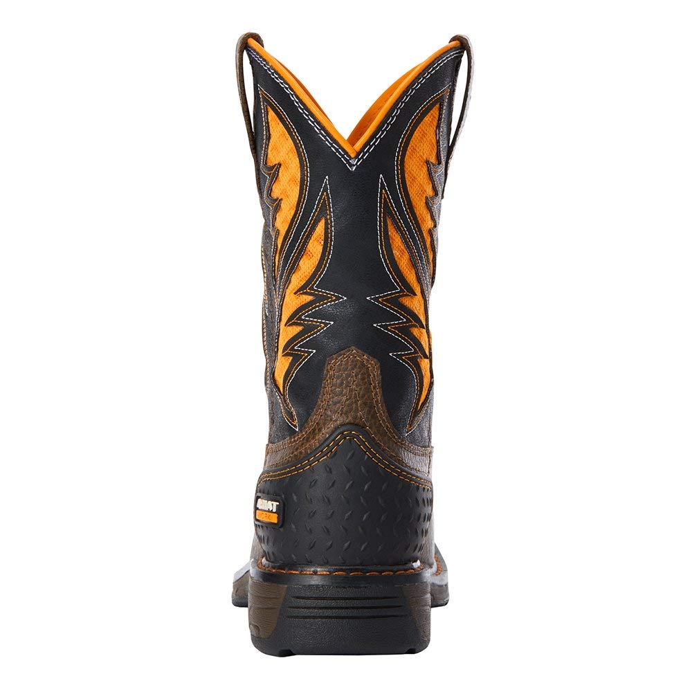 Ariat Kids' Work Venttek Boot - Durable & Comfortable Western Boots for Boys & Girls - Perfect for Ranch Work, Horseback Riding & Outdoor Adventures