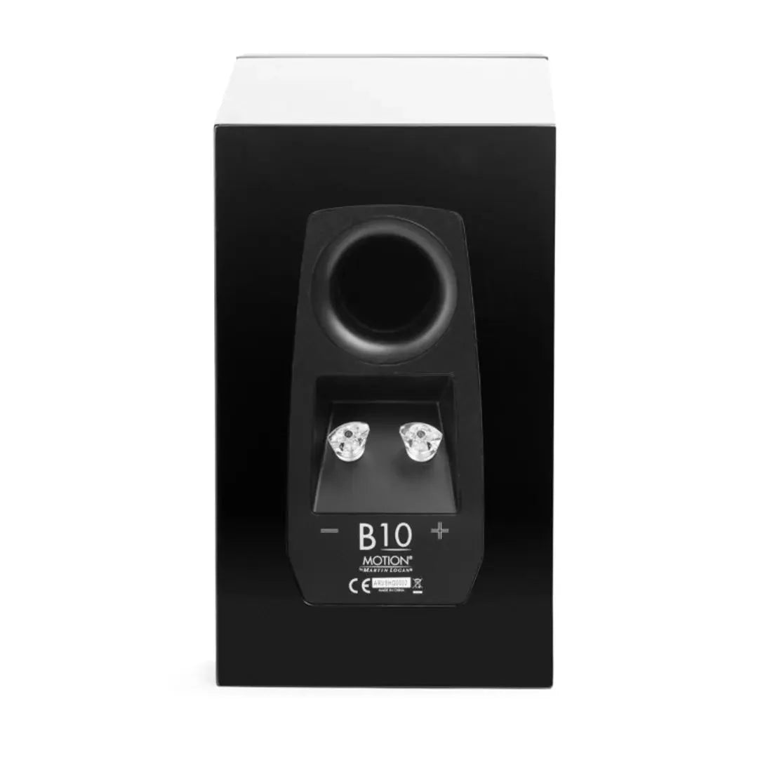 MartinLogan Motion B10 Premium Bookshelf Speakers - High-Fidelity Audio for Home Theater & Music Listening | Perfect for Living Rooms, Studios & Audiophiles