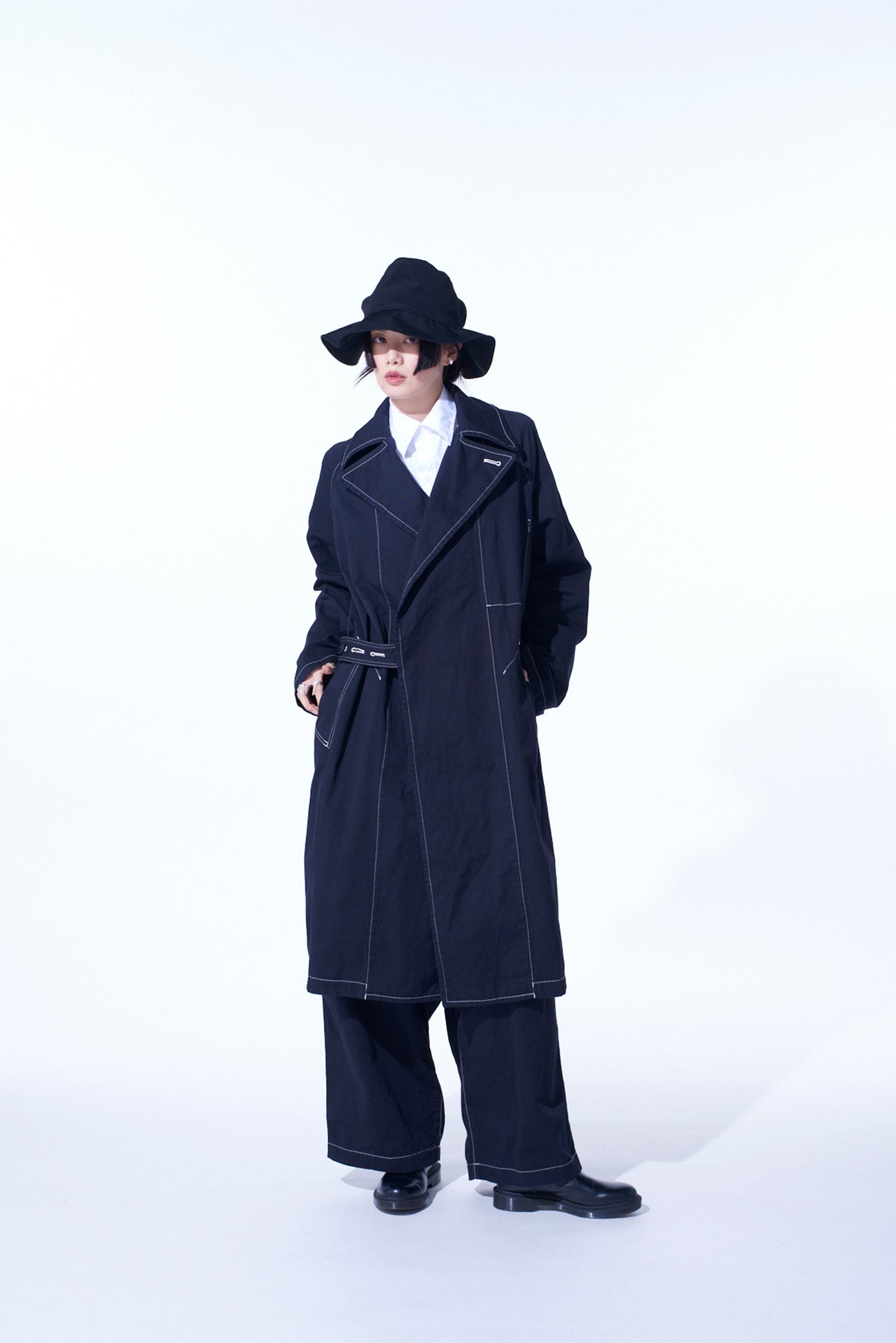 Premium Cotton Twill Garment Dyed Tie Locken Coat for Men & Women | Stylish Outerwear for Fall & Winter | Perfect for Casual, Office & Outdoor Activities