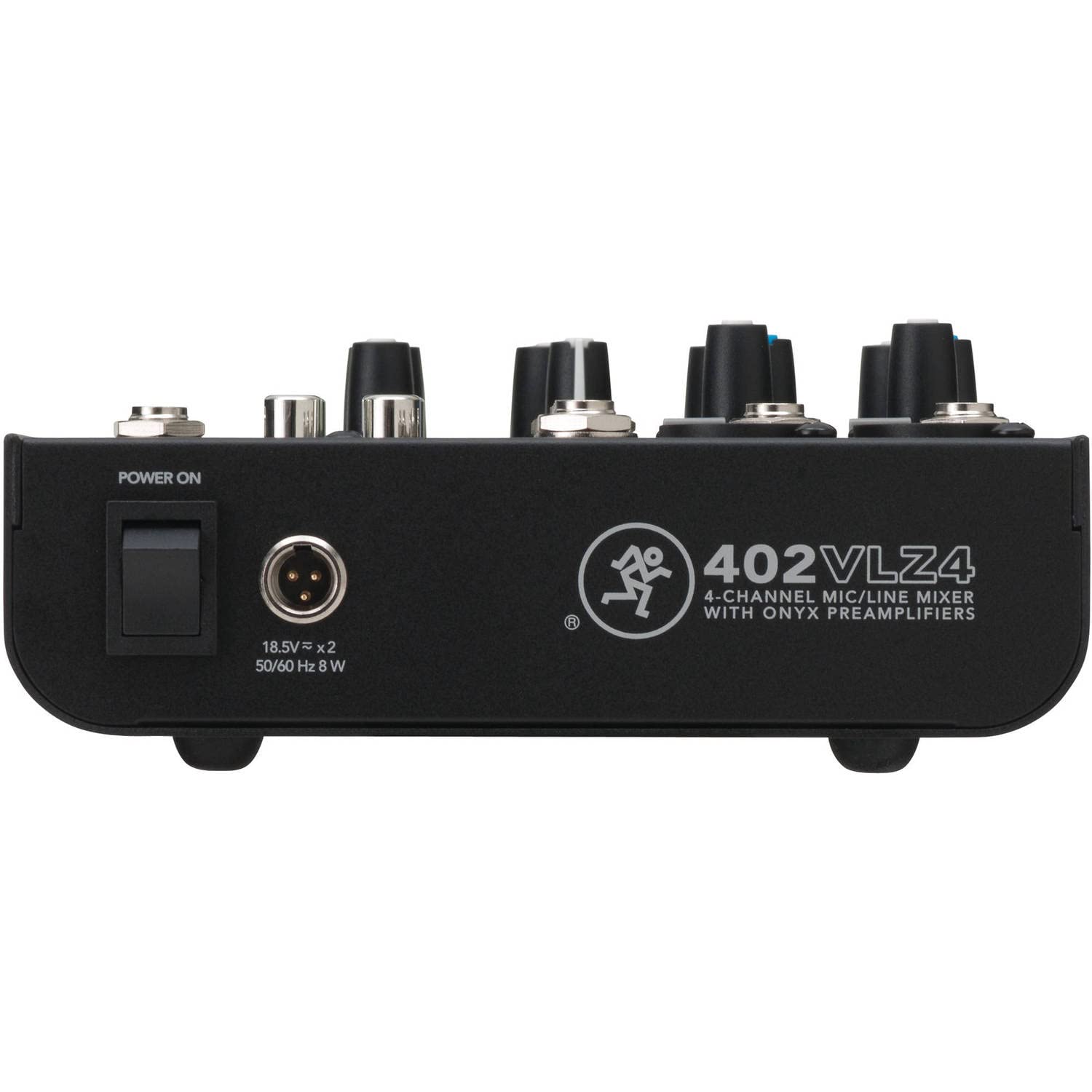 Mackie 402VLZ4 4-Channel Compact Audio Mixer with 2x Mophead TRS Cables, 2x XLR Cables, Adapter & Accessories – Perfect for Home Studio, Podcasting & Live Performances
