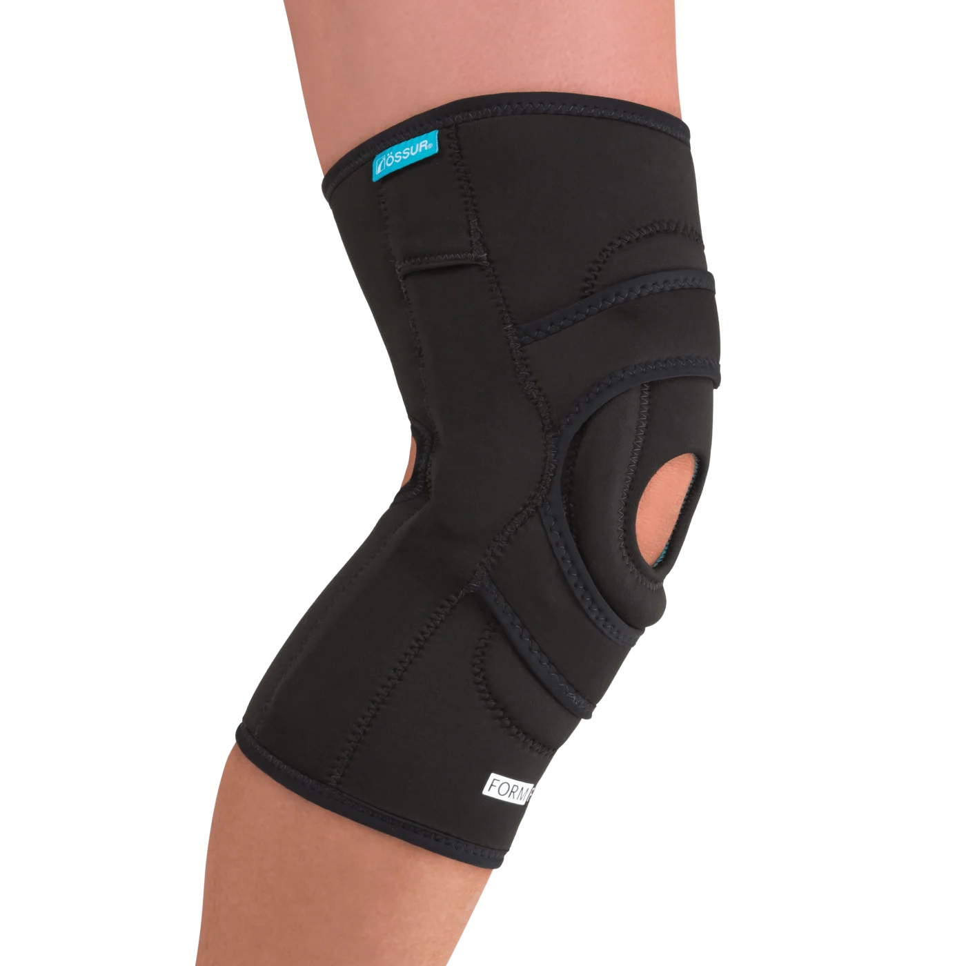 Formfit® Hinged Lateral J Knee Brace - Support for ACL, MCL & Meniscus Injuries - Perfect for Running, Basketball & Post-Surgery Recovery