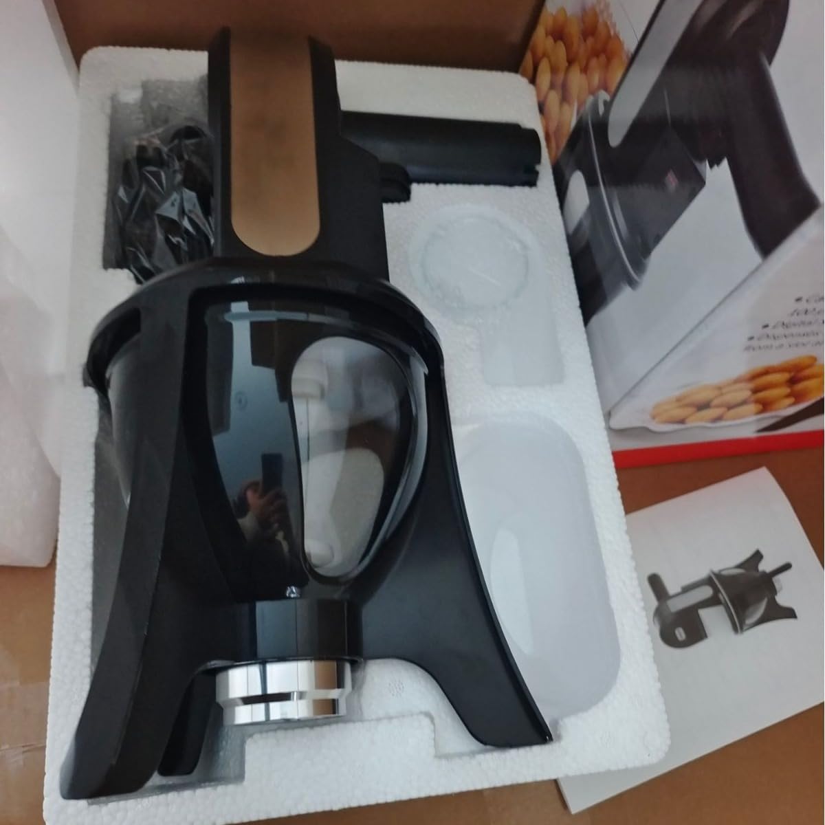 Edison Cordless Luqaimat Maker Machine - 800ml 1800mAh Battery-Powered Sweet & Meat Ball Maker for Kitchen - Perfect for Making Fish Balls, Rice Balls & Arabic Desserts - Ideal for Home Cooking & Party Food Preparation
