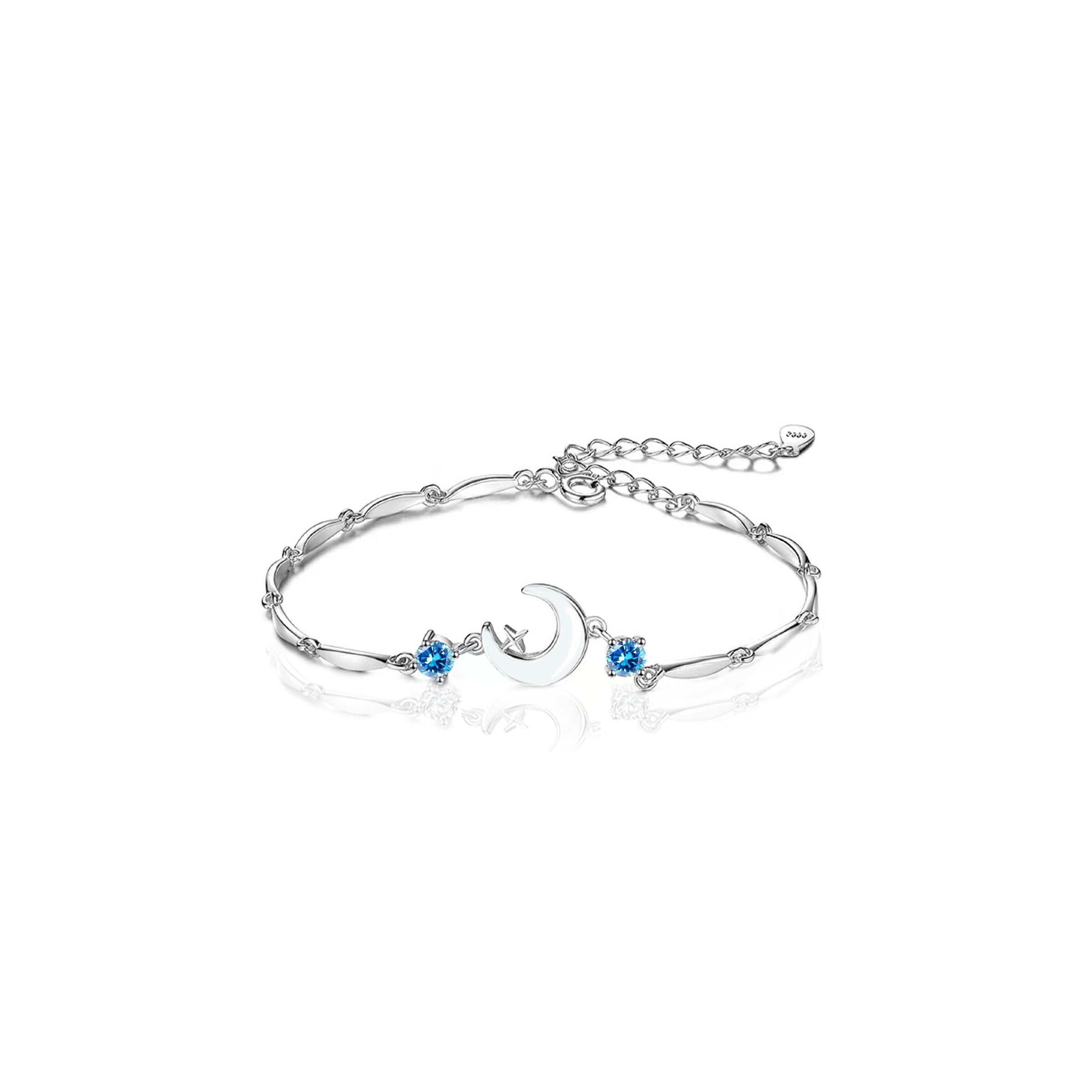 Moon & Star Breast Milk Jewelry - Handmade Keepsake Bracelet for Nursing Moms - Perfect Baby Shower Gift & Breastfeeding Memory Keepsake