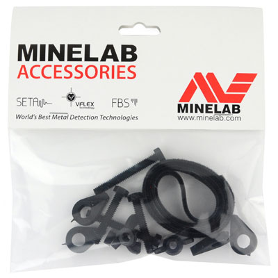 Minelab Search Coil Hardware Kit - Compatible with GPX, Excalibur II, Sovereign GT & Eureka Metal Detectors | Replacement Parts for Gold Prospecting & Treasure Hunting