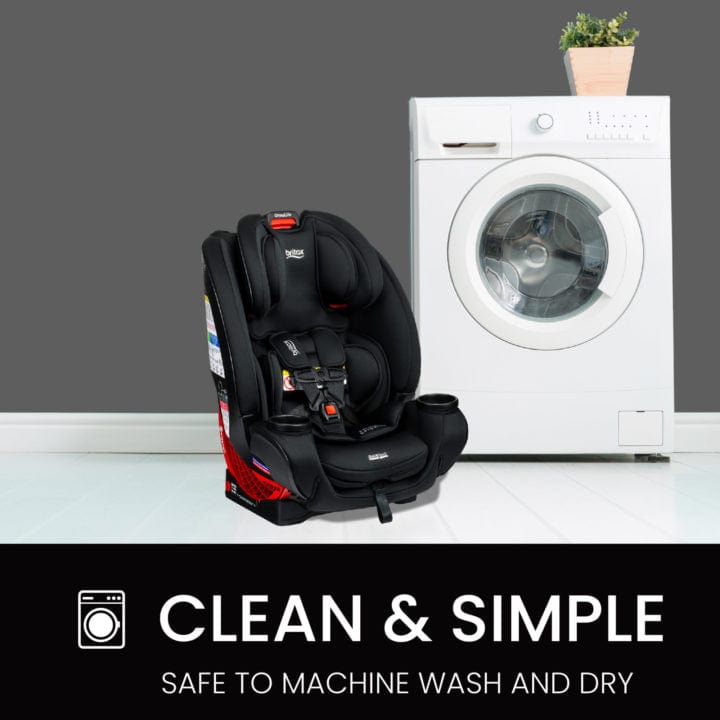 Britax One4Life Clicktight All-in-One Convertible Car Seat for Infants to Toddlers - Safe & Comfortable for Extended Rear-Facing & Forward-Facing - Perfect for Family Travel & Daily Commutes