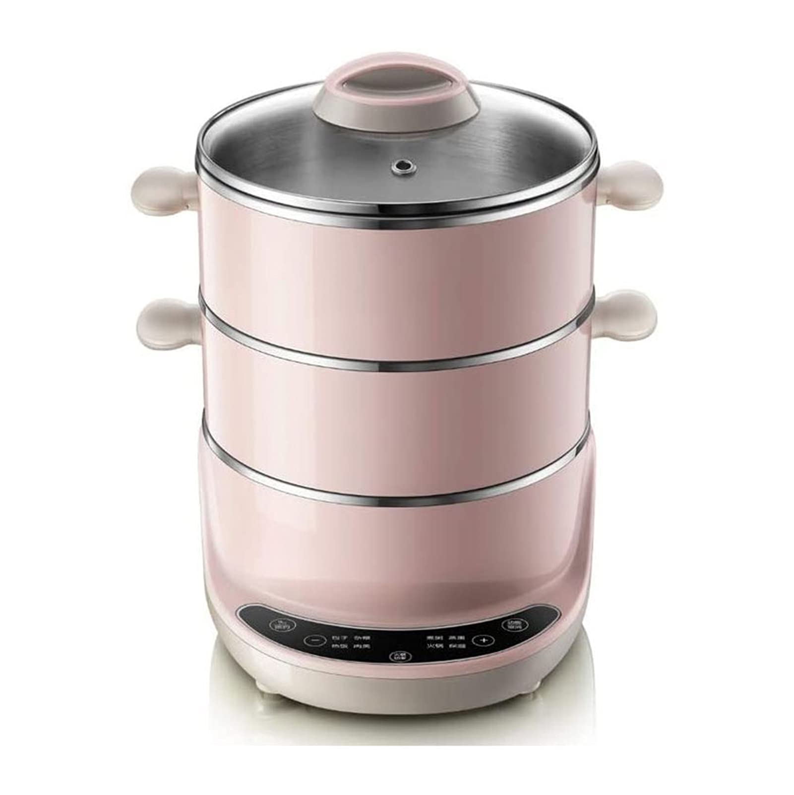 HHWKSJ 4L Electric Hot Pot - Multi-Function Mini Cooker for Noodles, Soup, Porridge, Eggs & Ramen | Keep Warm Function | Overheat & Boil-Dry Protection | Perfect for Dorm, Office, Camping & Small Kitchen Cooking