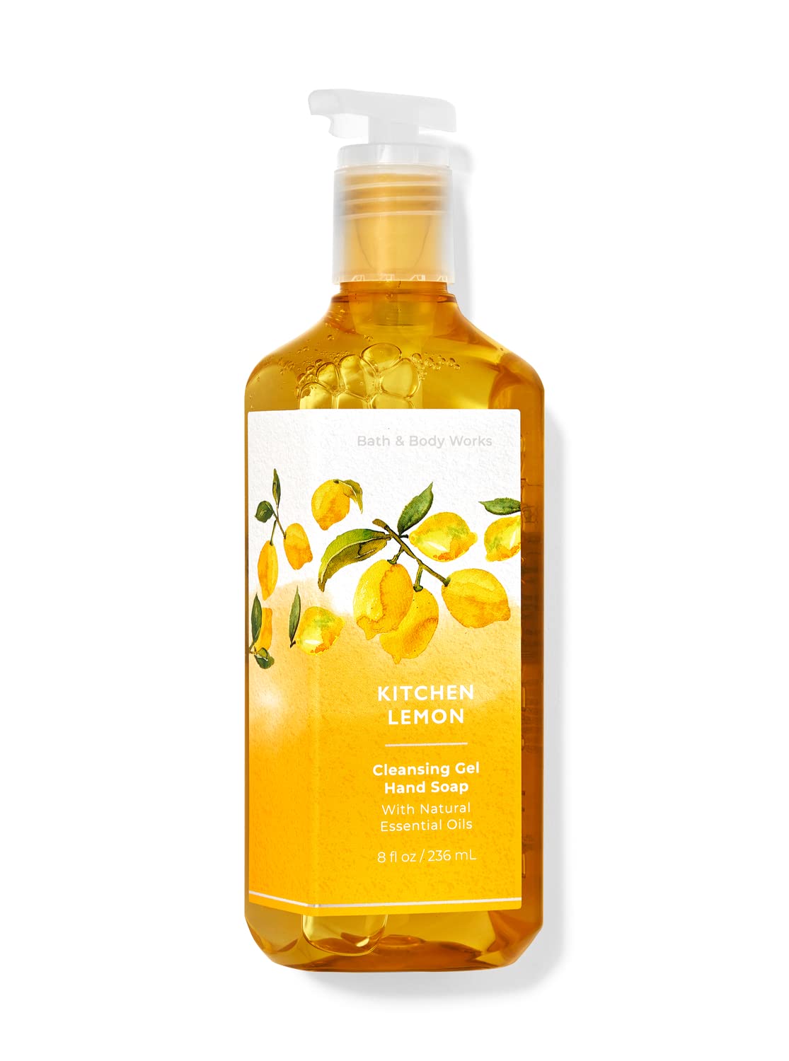 Bath & Body Works Lemon Scented Hand Soap - Refreshing Kitchen Cleansing Gel for Deep Cleaning | Perfect for Home, Office & Bathroom Use