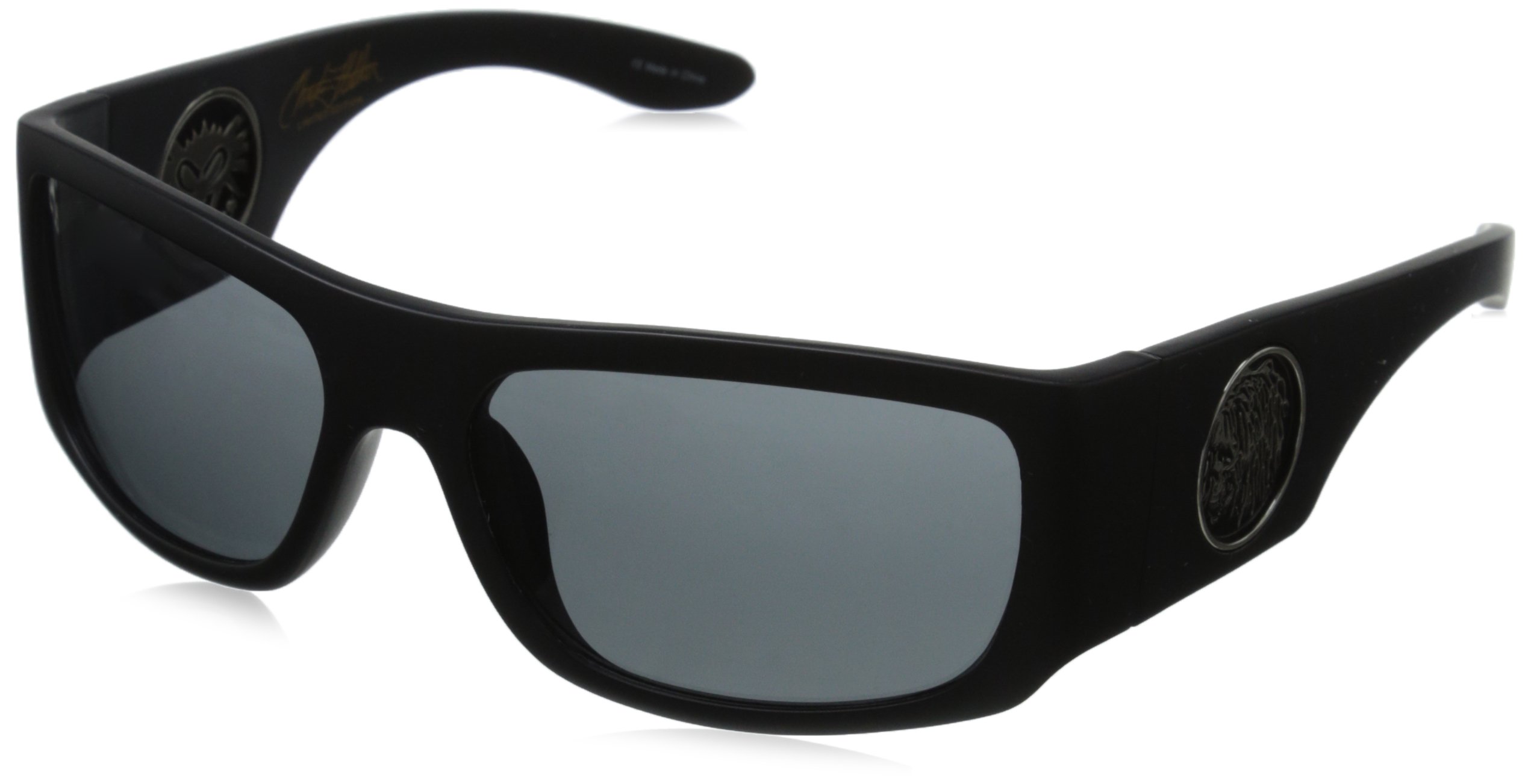 Black Flys Christian Fletcher Racer Fly Wrap Sunglasses - Polarized UV Protection Sports Sunglasses for Cycling, Running & Outdoor Activities