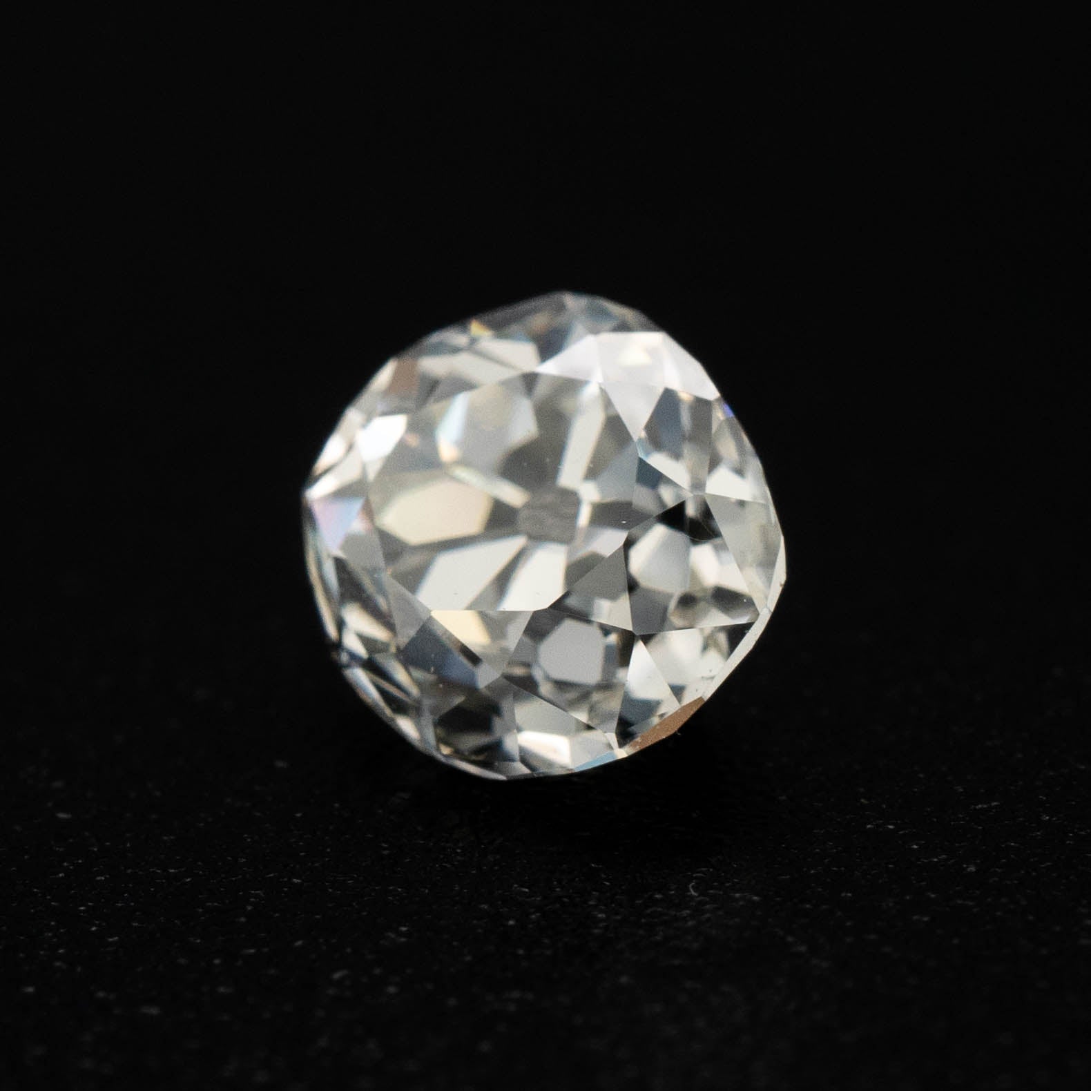 Antique Old Mine Cut Diamond Ring | 0.61ct H VS1 Natural Diamond | Vintage Style Engagement Ring for Women | Perfect for Proposals, Anniversaries & Special Occasions