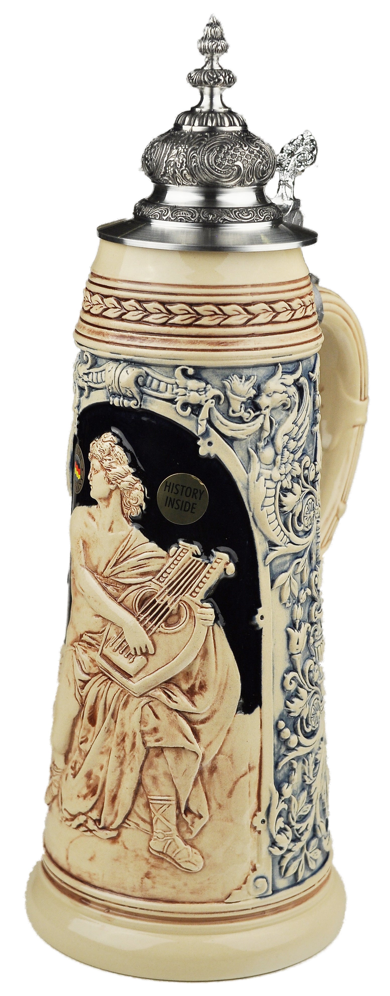 Authentic German Beer Steins - Handcrafted Limited Edition Collectible Drinking Mugs for Oktoberfest & Home Bar Decor - Perfect Gift for Beer Lovers & German Culture Enthusiasts