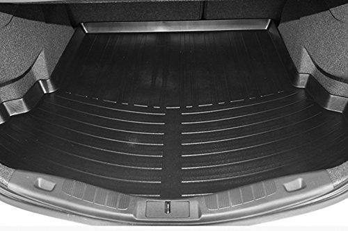 Premium Black Rubber Cargo Liner Mat for Renault Koleos 2017-2020 - Heavy Duty Trunk Floor Protector, Non-Slip Car Mat with Raised Edges - Perfect for Road Trips, Grocery Hauling & Outdoor Adventures