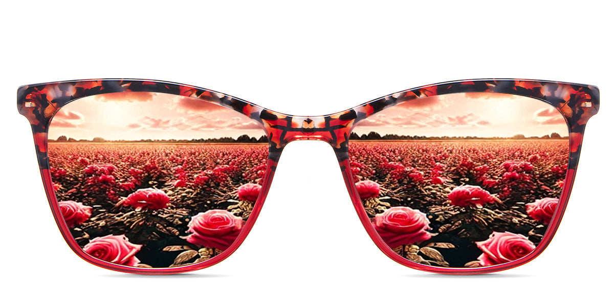 Stylish Paisley Print Women's Prescription Sunglasses – UV Protection & Fashion Eyewear for Driving, Outdoor Activities & Everyday Wear