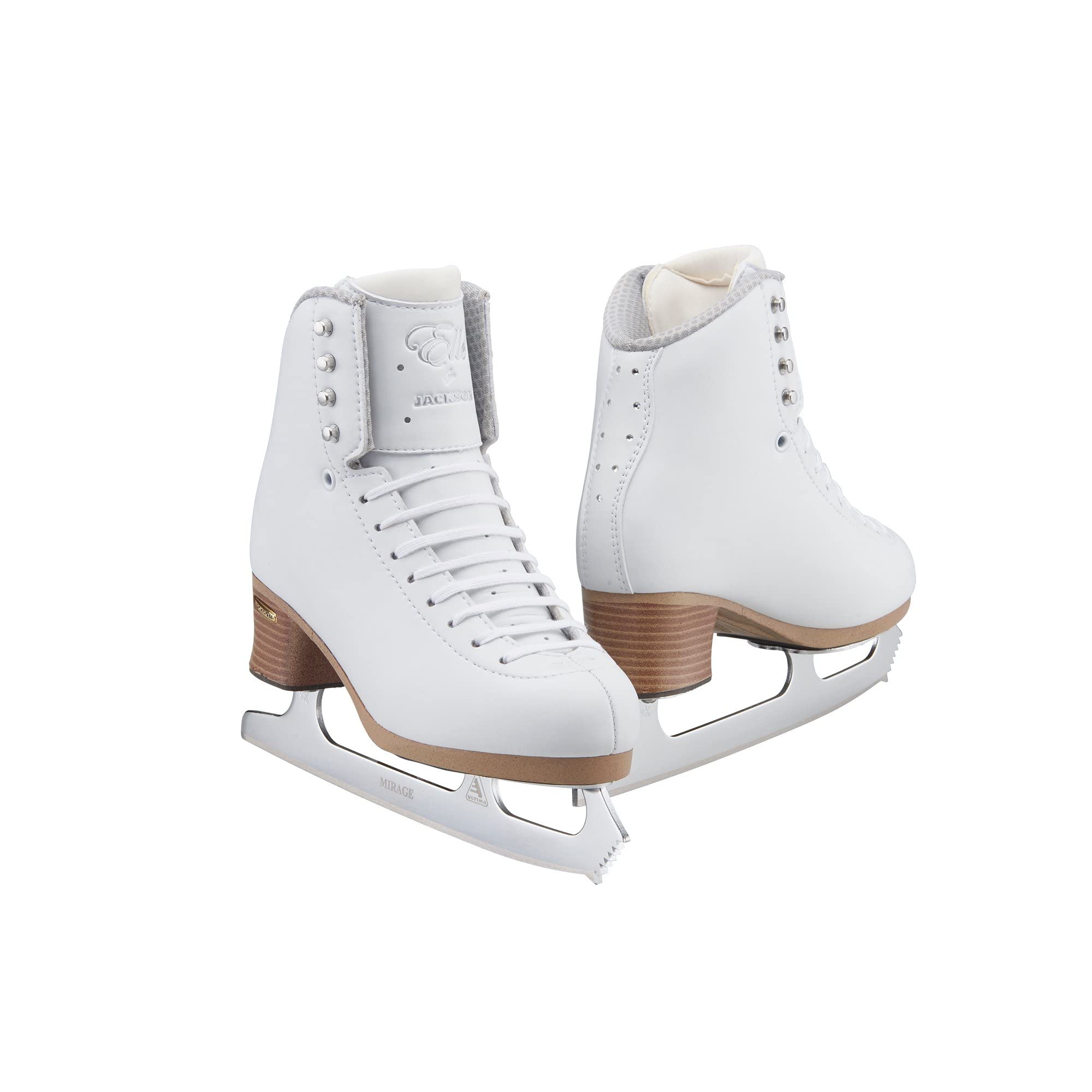 Jackson Elle Women's/Girls Figure Ice Skates - Professional Figure Skating Boots for Women & Girls - Perfect for Ice Shows, Competitions & Recreational Skating (Women's Size)
