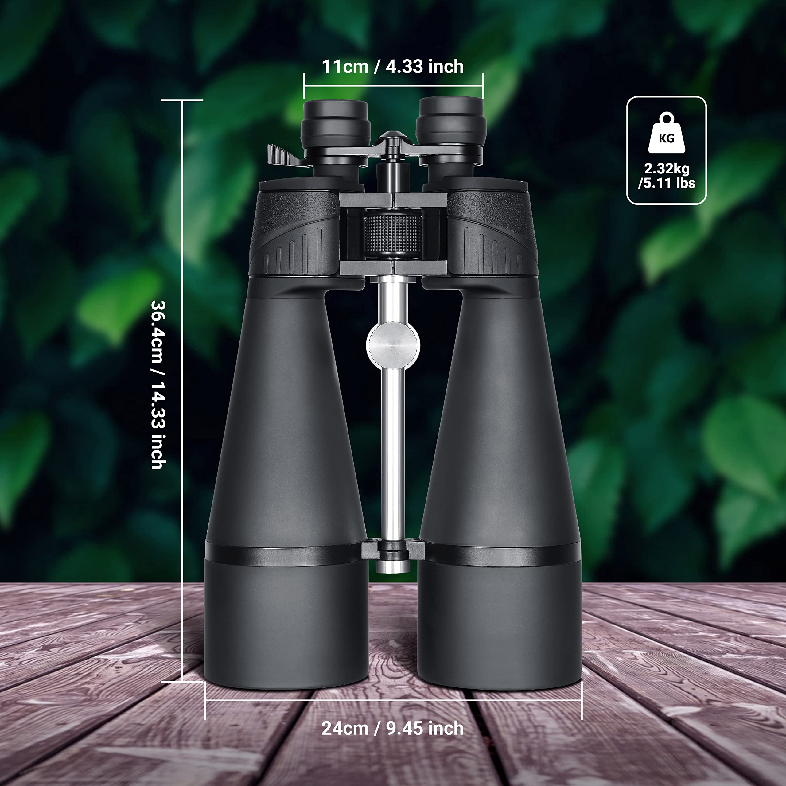 ESNLB 15-30X80 High Power Astronomy Binoculars with Tripod Mount & Phone Adapter - Professional Zoom Binoculars for Bird Watching, Hunting, Stargazing, Travel & Outdoor Adventures