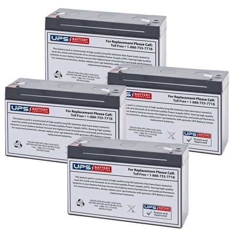 Unison Smart PS1000 UPS Replacement Battery Set - Compatible with Various UPS Models | Long-Lasting Backup Power for Home & Office Use | Perfect for Power Outages & Surge Protection
