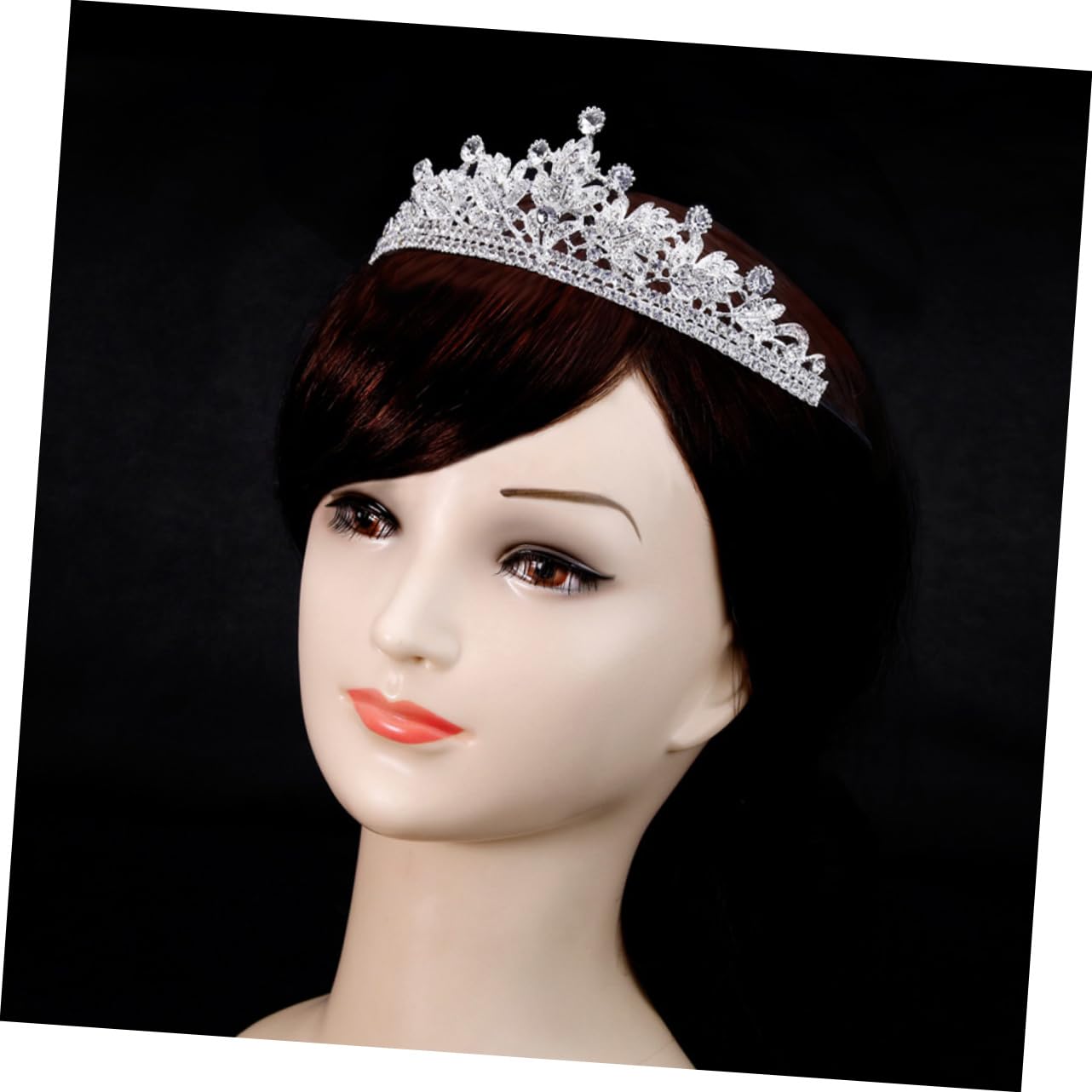 Beavorty 3-Piece Bridal Headpiece Set - Rhinestone & Pearl Wedding Tiara, Headband & Hair Jewelry for Women | Perfect for Bridal Shower, Wedding Ceremony & Reception Accessories