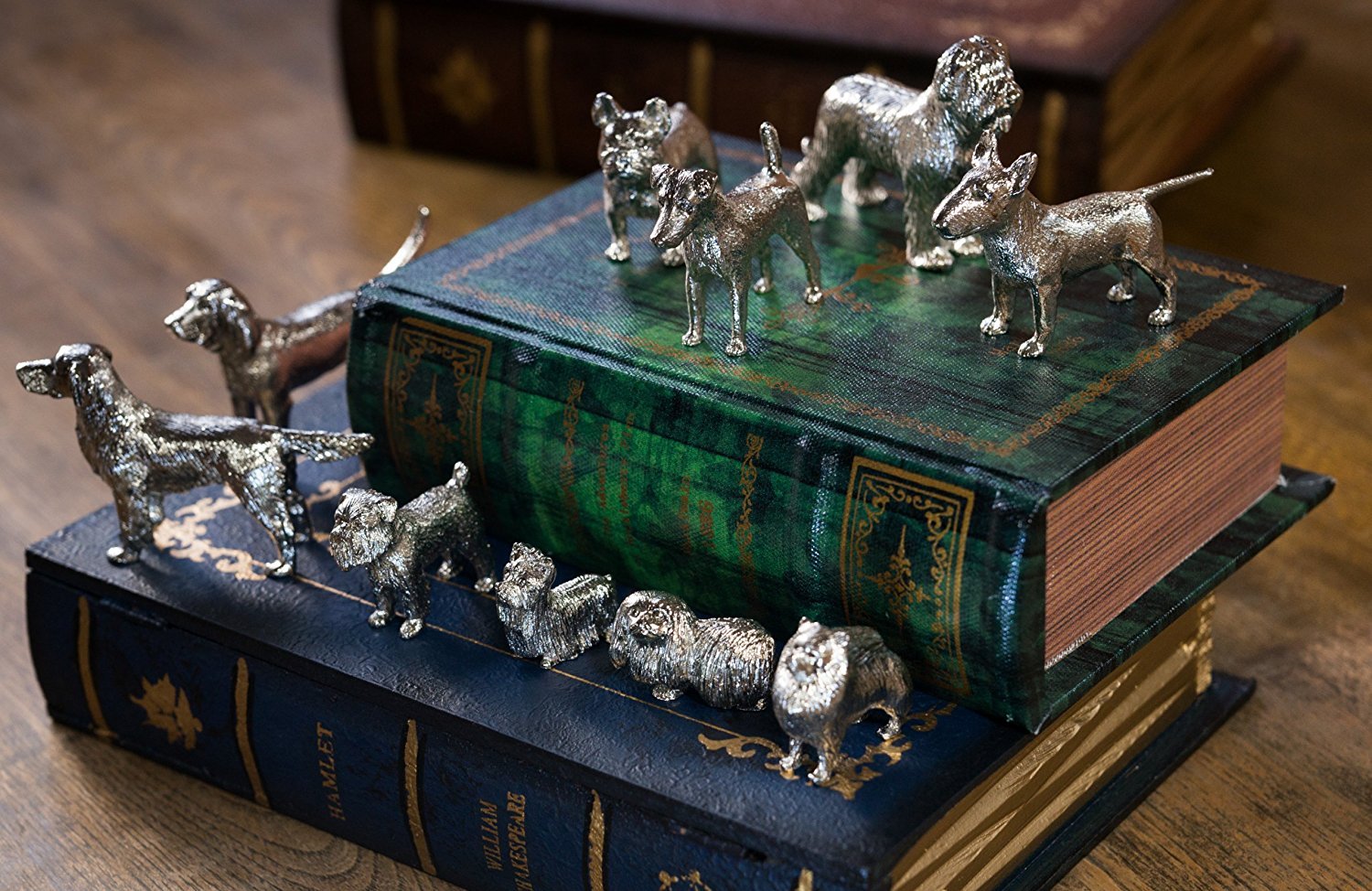 Artistic Style Toy Terrier Dog Figurine Collection - Handcrafted in UK | Perfect for Home Decor, Gift Giving & Dog Lover Collectibles