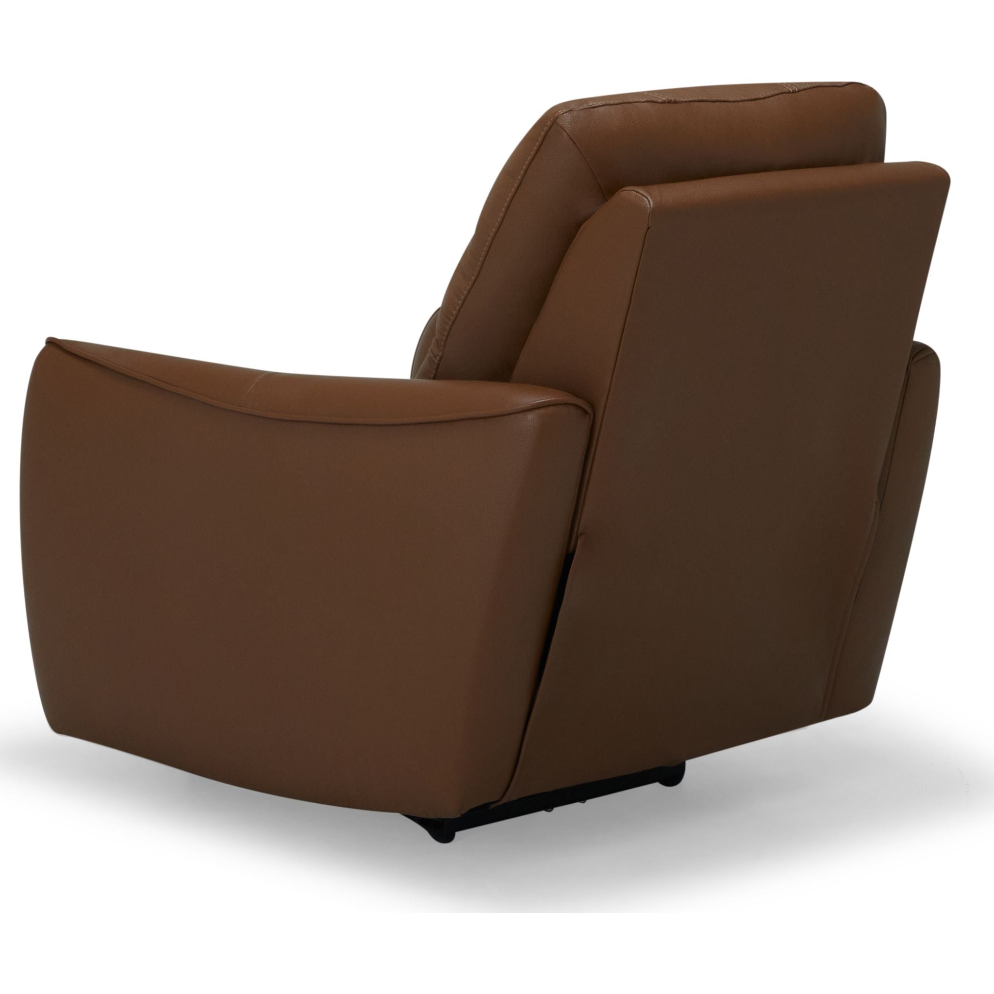 Arlo Power Wall Hugger Recliner Chair - Valencia Biscotti Fabric - Modern Space-Saving Reclining Chair for Living Room, Home Theater & Small Spaces