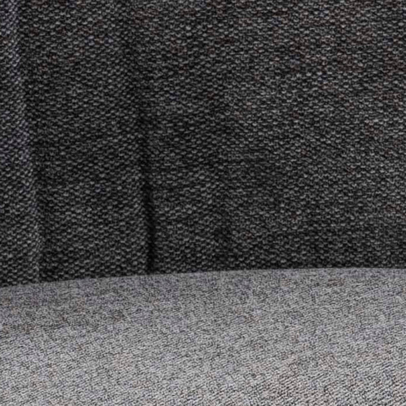 MILANI Modern Dining Chair - Anthracite Grey Upholstered Seat for Kitchen, Dining Room & Office - Comfortable & Stylish Home Furniture