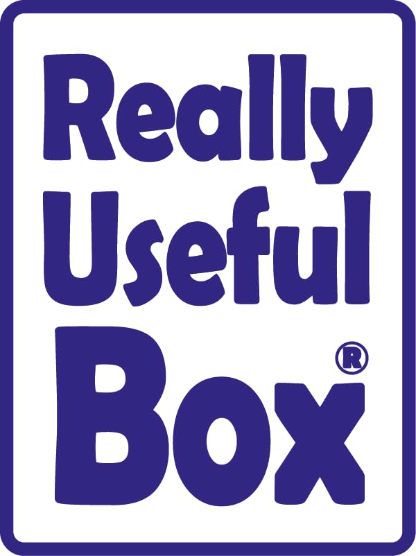 Really Useful 12 Liter Clear Storage Box - Organize Home, Office & Craft Supplies | Durable Plastic Container for Organizing, Moving & Decluttering