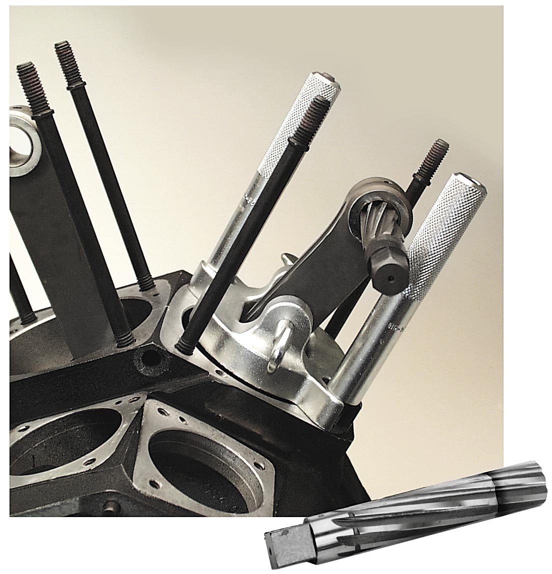 Jims USA Wrist Pin Bushing Reamer Tool - High Precision Engine Repair Tool for Motorcycles, ATVs & Small Engines - Perfect for Mechanics & DIY Enthusiasts