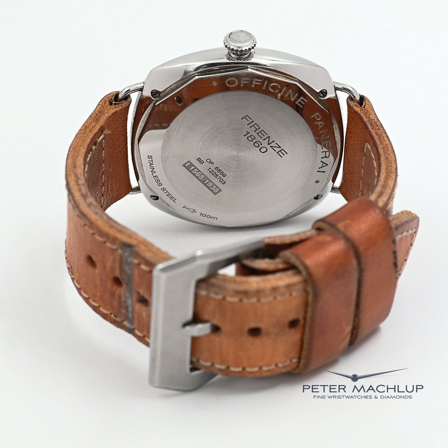 Panerai Radiomir 1938 Men's Luxury Watch - Swiss Automatic Movement, 47mm Stainless Steel Case, Black Dial - Perfect for Diving, Business & Formal Occasions