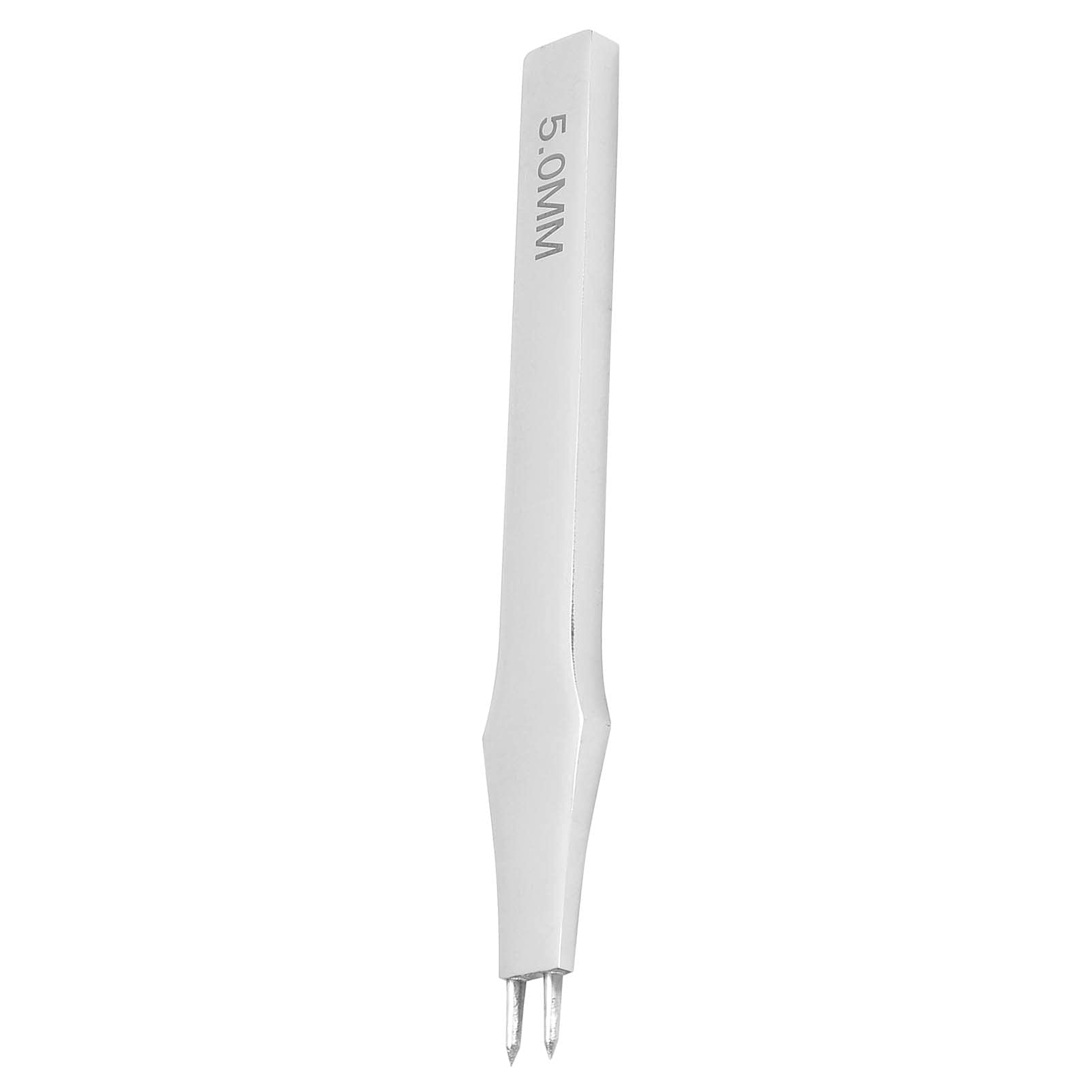Small Leather Stitching Prong - 2 Teeth Steel DIY Leather Punching Tool | Lightweight & Impact Proof | Perfect for Leather Crafting, Bookbinding & Shoe Repair