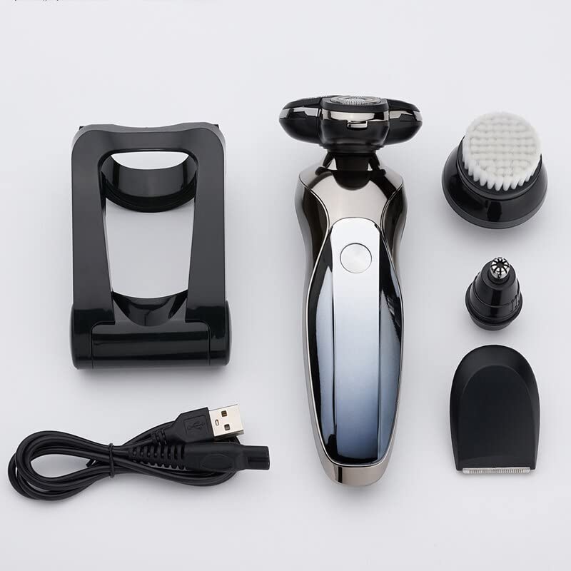 Bald Head Shaver for Men - Electric Shaver & Trimmer with USB Charging, Waterproof Design - Perfect for Travel, Gym & Daily Shaving (Color: A)