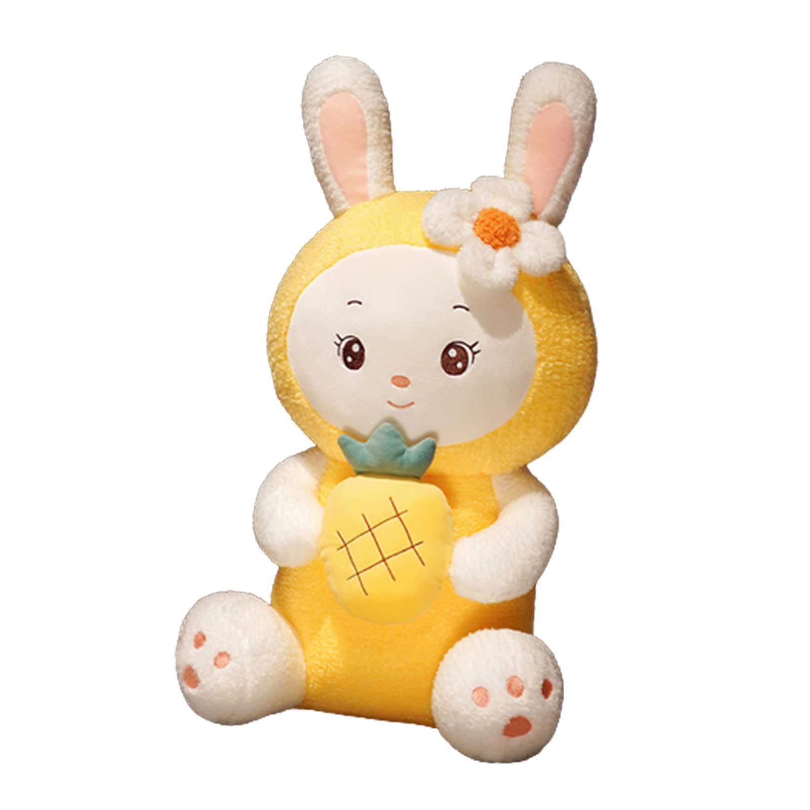 Adorable Fruit Rabbit Plush Doll - Soft Stuffed Animal Toy for Kids, Cute Hugging Pillow Gift, Home & Office Decoration | Perfect for Nursery Decor, Birthday Presents & Stress Relief