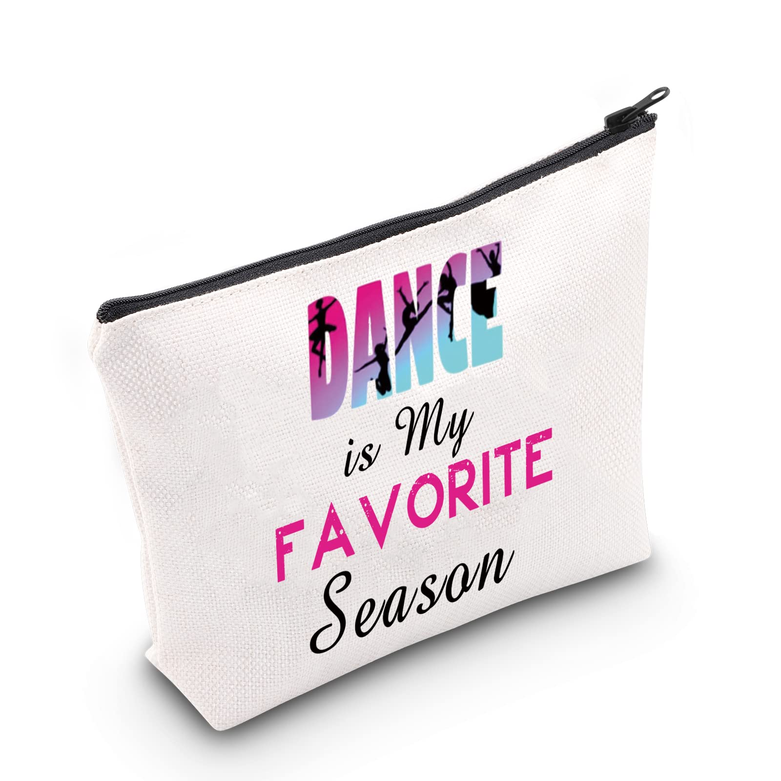 CMNIM Dancer Makeup Bag - Perfect Gift for Dance Lovers & Instructors, Ideal for Recitals, Dance Classes, and Travel Essentials