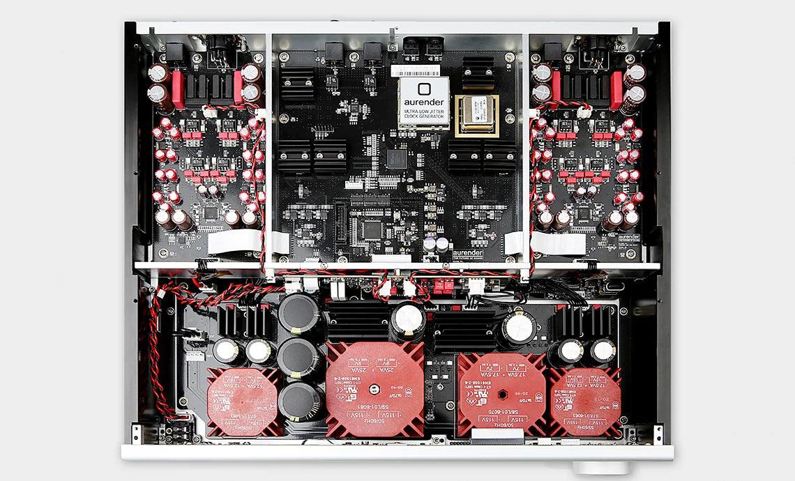 Aurender A20 High-End Music Server & Streamer with Preamplifier, MQA DAC, and Headphone Amp - Perfect for Audiophiles & Home Theater Systems