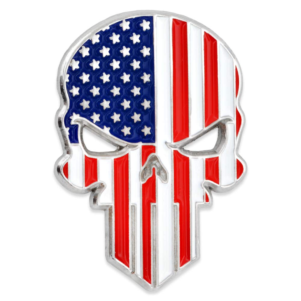 American Flag Lapel Pin - Patriotic US Flag Brooch for Suits & Jackets - Perfect for Veterans Day, Memorial Day & Political Events