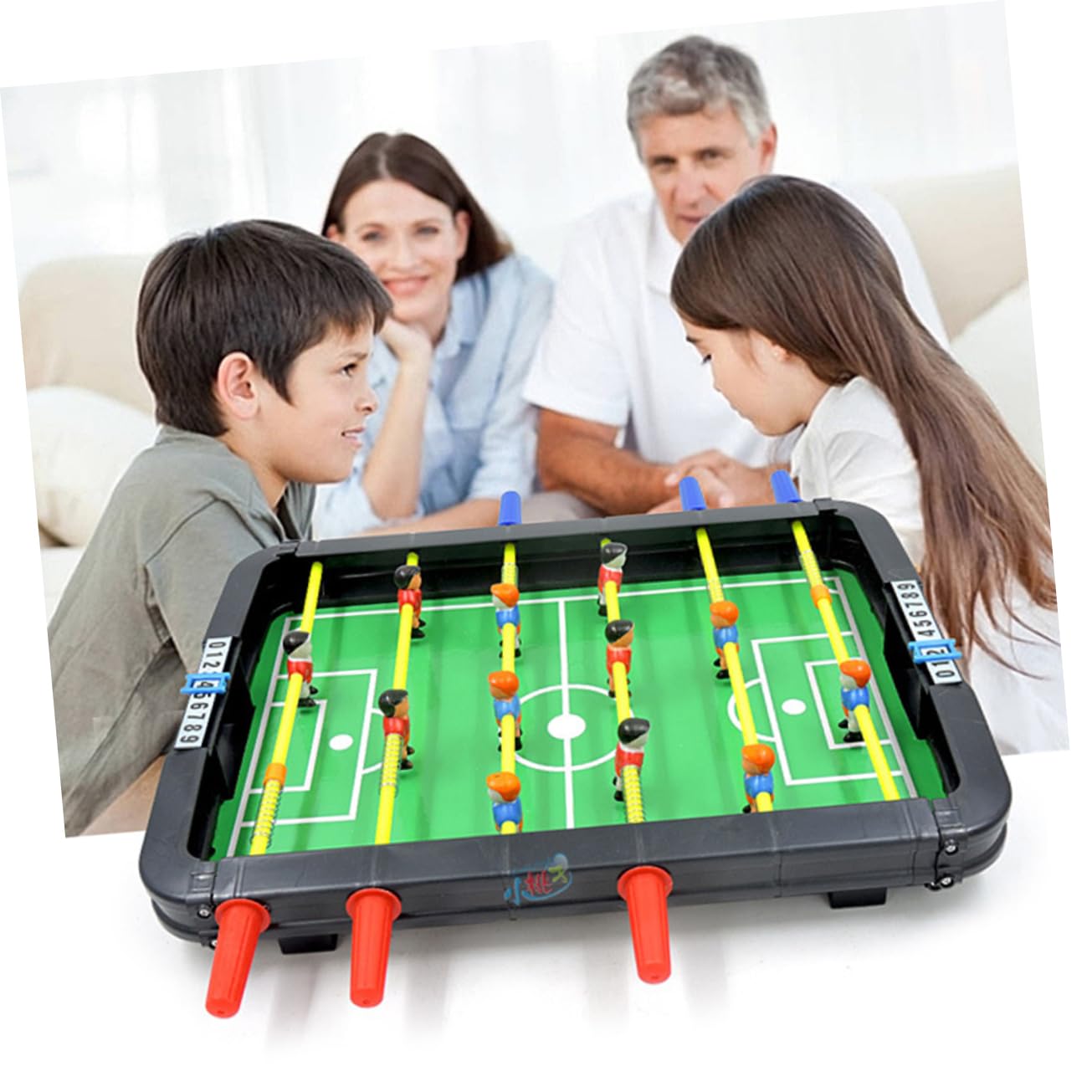 BESPORTBLE Mini Foosball Table Game - Durable Sports Toy for Kids & Family Fun