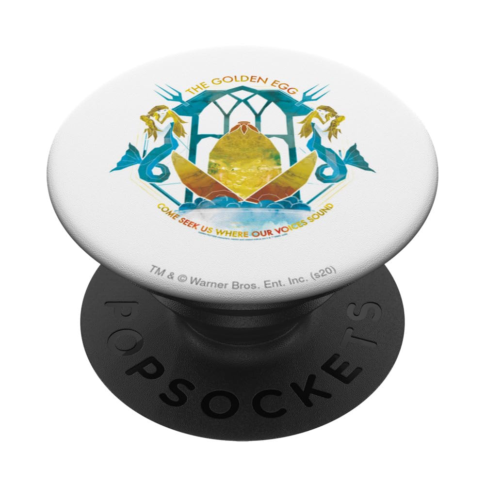 Harry Potter Golden Egg Mermaid Bath PopSockets PopGrip - Swappable Phone Grip & Stand for iPhone, Samsung - Perfect for Reading, Gaming & Daily Use