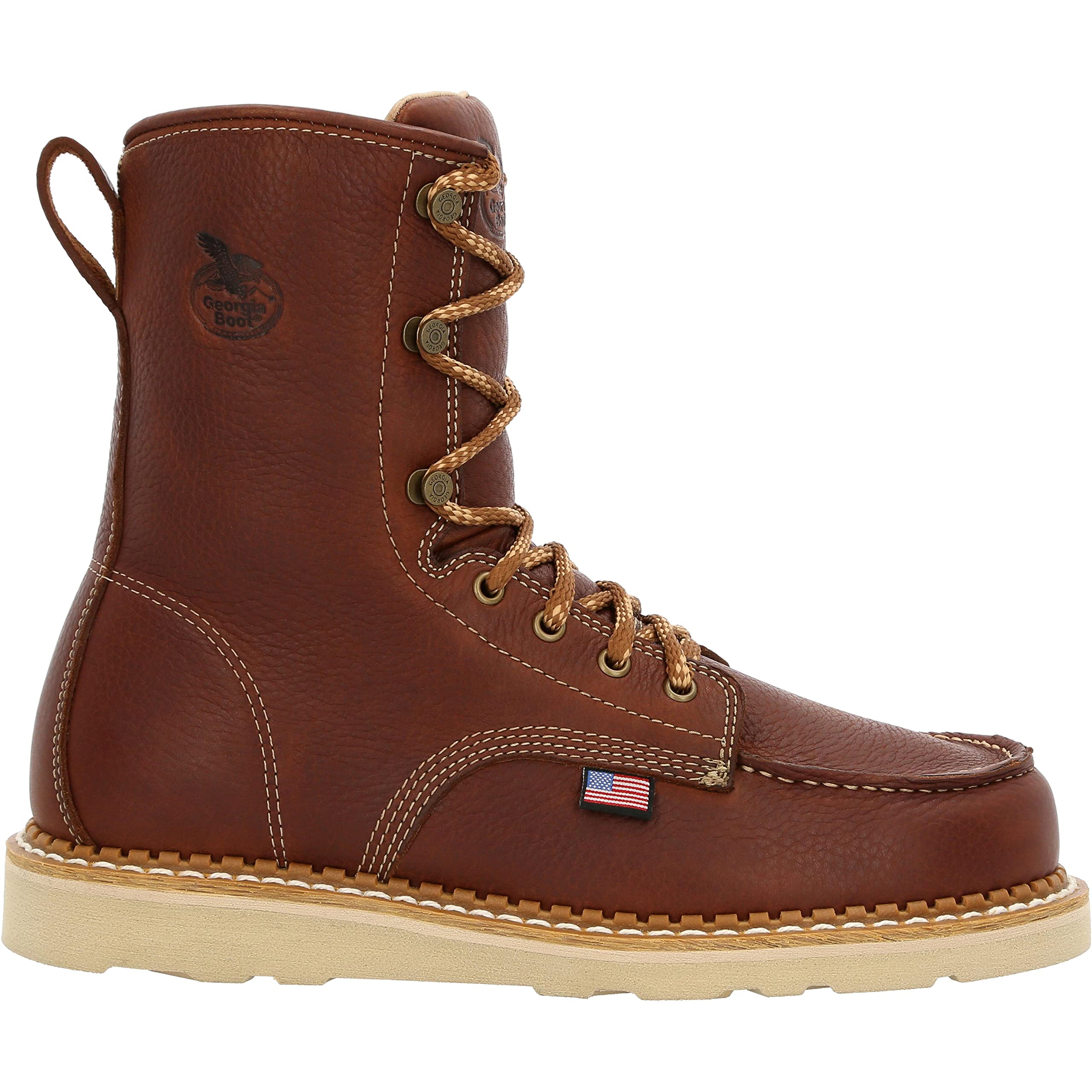Georgia Boot Unisex-Adult American Made Construction Work Boots - Durable Safety Footwear for Construction Workers, Electricians & Outdoor Labor