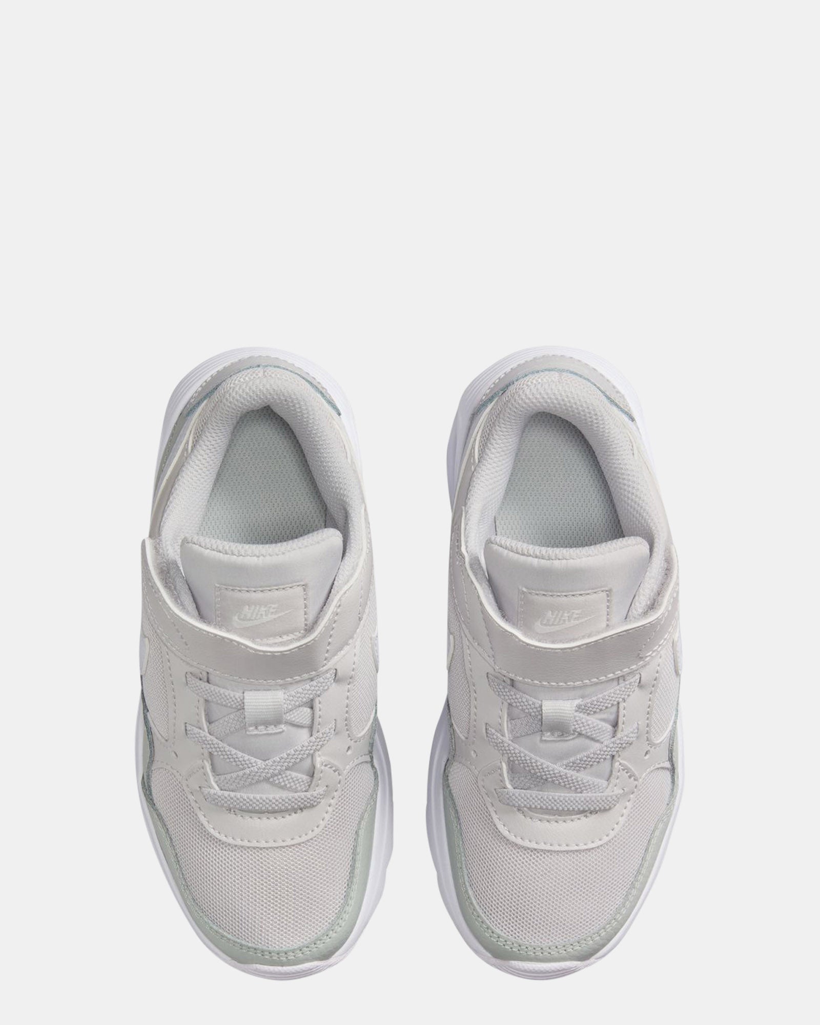 Nike Air Max SC Pre-School Running Shoes - Vast Grey/White/Light Silver | Comfortable Kids Sneakers for School, Play & Everyday Wear