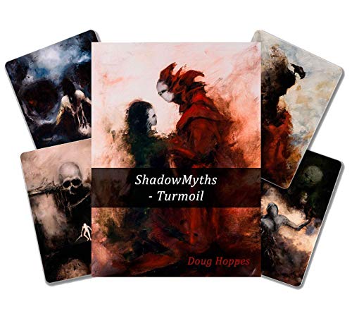 Dark Tarot Cards with Guide Book - 35 Card Shadow Wicca Divination Deck for Beginners & Professionals | Perfect for Psychic Readings, Spiritual Guidance & Occult Practices