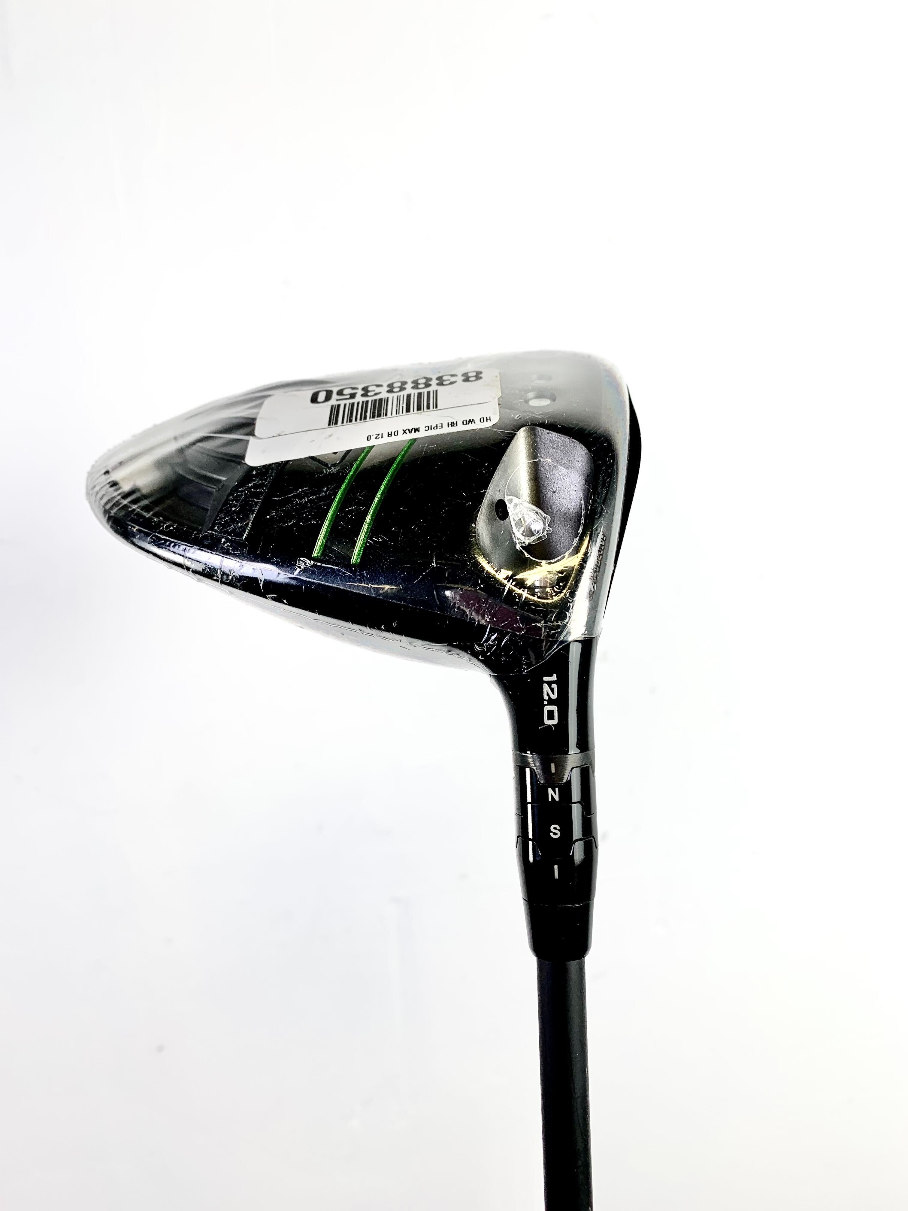 Used Callaway Epic Max Driver Right Handed 12° Regular Flex Golf Club for Men - Perfect for Long Drives & Fairway Shots on the Course