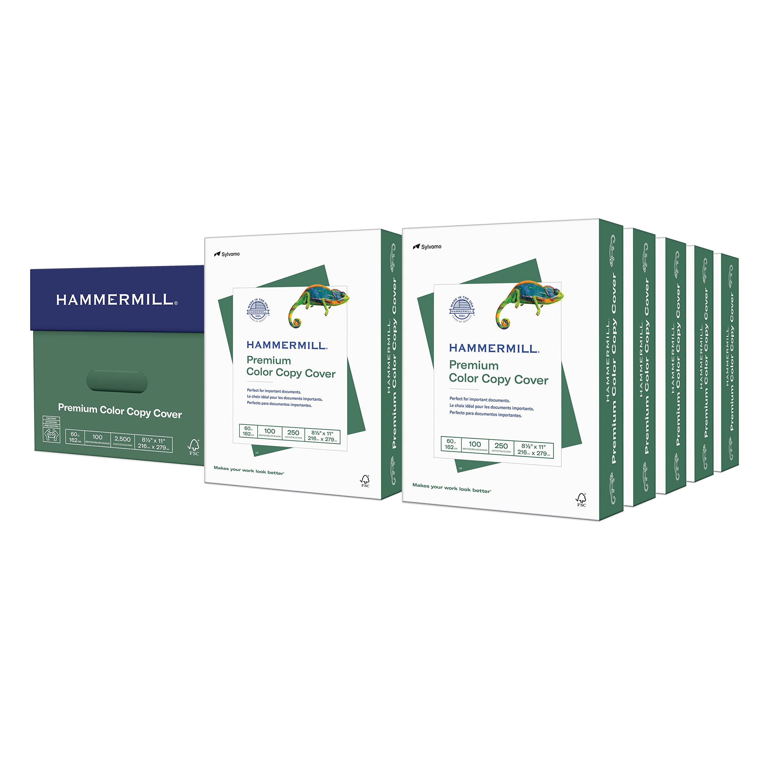 Premium Hammermill Cardstock Paper - 60 lb, 8.5
