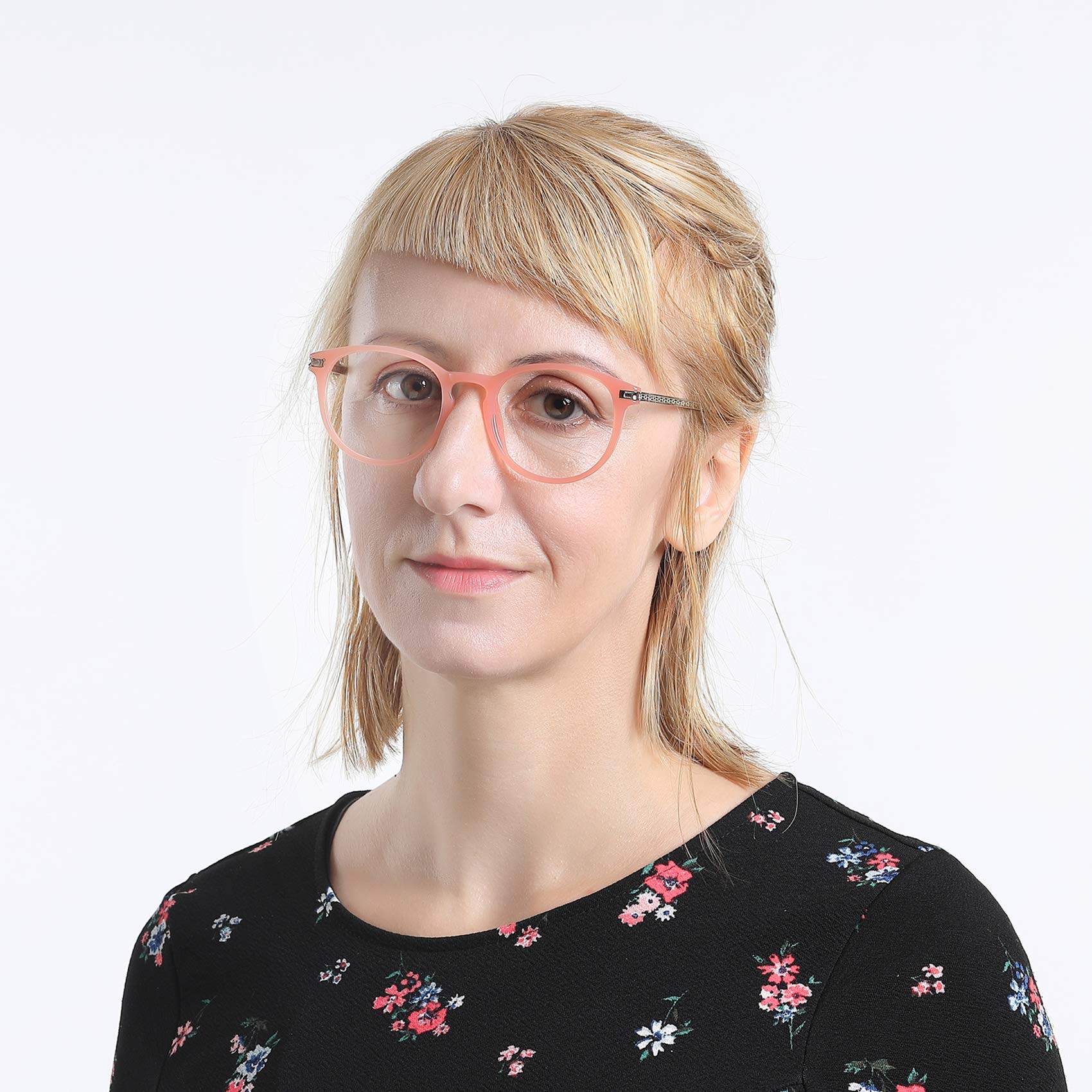 Blue Light Blocking Glasses for Women & Men - Anti Eyestrain Computer Reading Glasses with UV Protection - Reduce Eye Fatigue for Work, Gaming & Screen Time