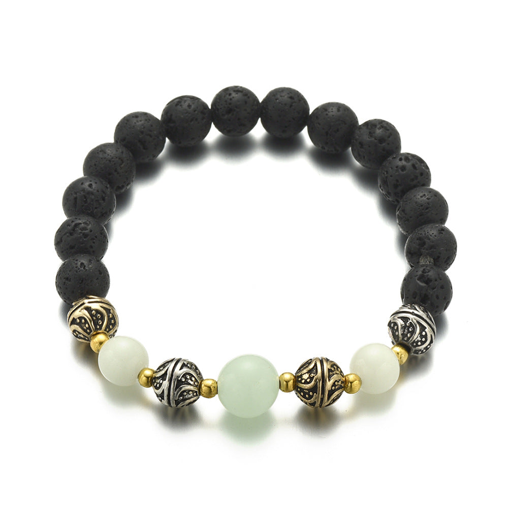 Elegant Luminous Beaded Bracelet for Women - Fashion Jewelry Gift for Her - Perfect for Evening Parties, Date Nights & Special Occasions